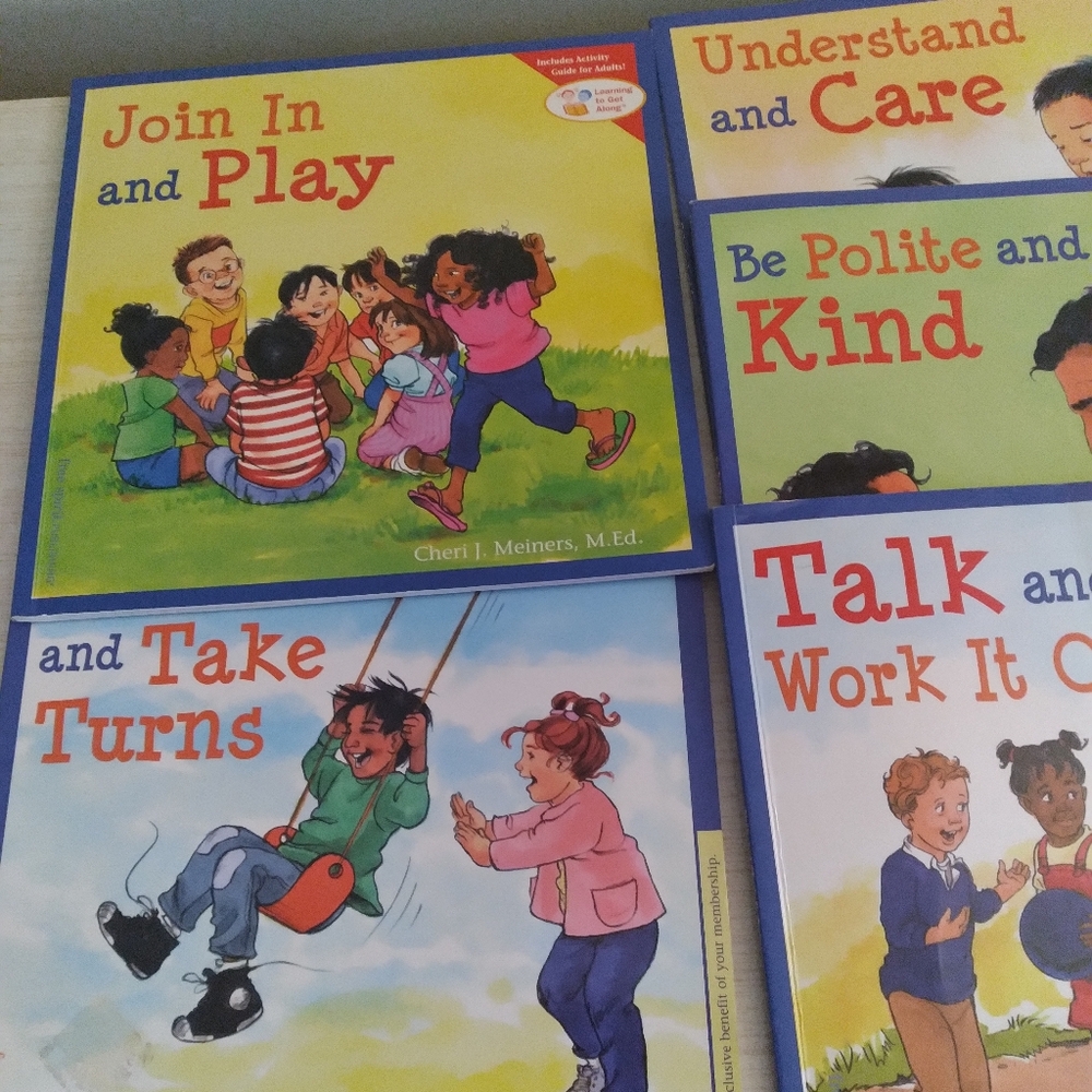 Learning to Get Along Series. Kids books. Social Learning.